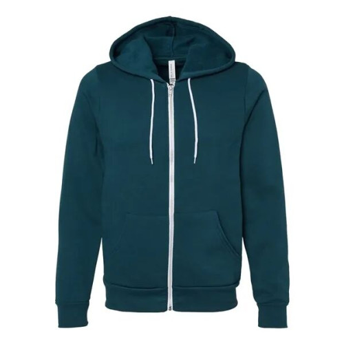 BELLA + CANVAS Unisex Sponge Fleece Full-Zip Hoodie Sweat...