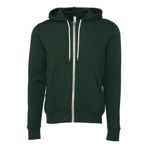 BELLA + CANVAS Unisex Sponge Fleece Full-Zip Hoodie Sweat...