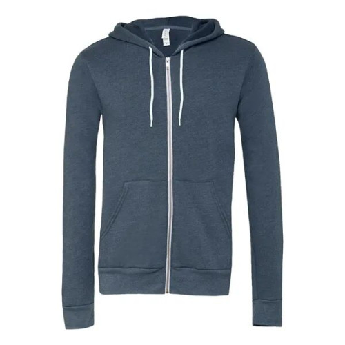 BELLA + CANVAS Unisex Sponge Fleece Full-Zip Hoodie Sweat...