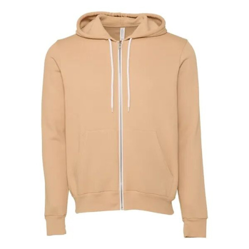 BELLA + CANVAS Unisex Sponge Fleece Full-Zip Hoodie Sweat...