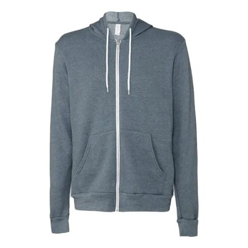 BELLA + CANVAS Unisex Sponge Fleece Full-Zip Hoodie Sweat...
