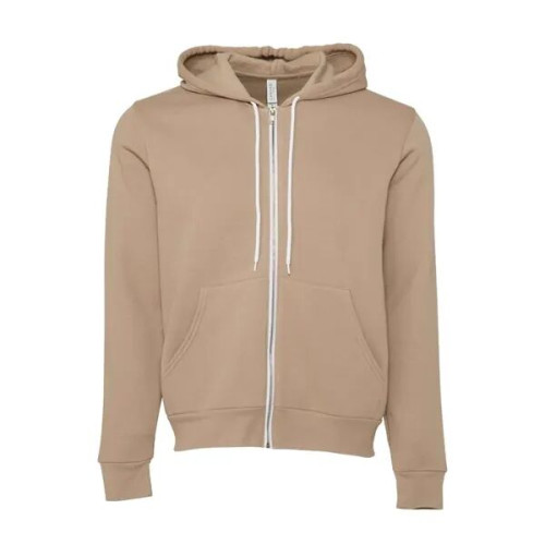 BELLA + CANVAS Unisex Sponge Fleece Full-Zip Hoodie Sweat...