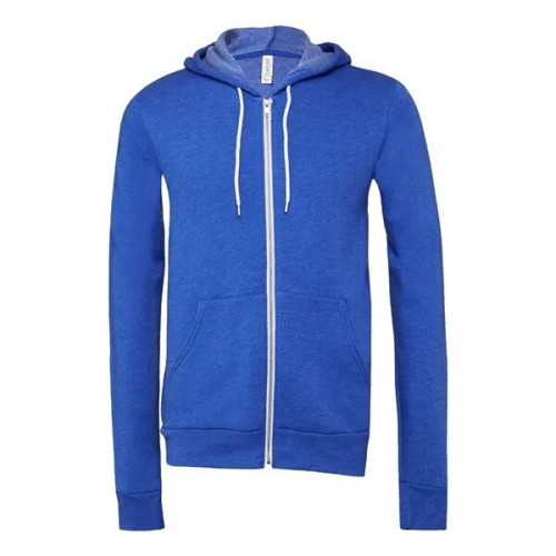 BELLA + CANVAS Unisex Sponge Fleece Full-Zip Hoodie Sweat...