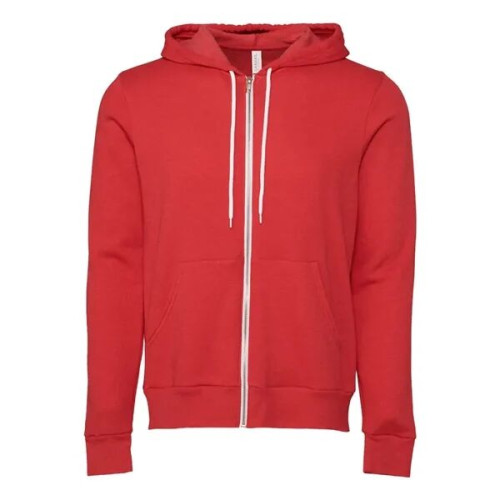 BELLA + CANVAS Unisex Sponge Fleece Full-Zip Hoodie Sweat...