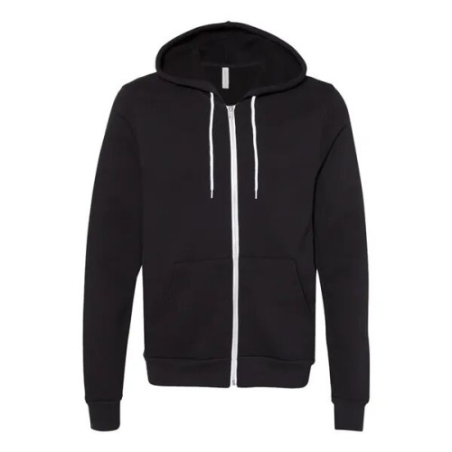 BELLA + CANVAS Unisex Sponge Fleece Full-Zip Hoodie Sweat...