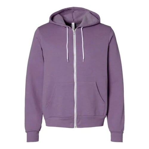 BELLA + CANVAS Unisex Sponge Fleece Full-Zip Hoodie Sweat...