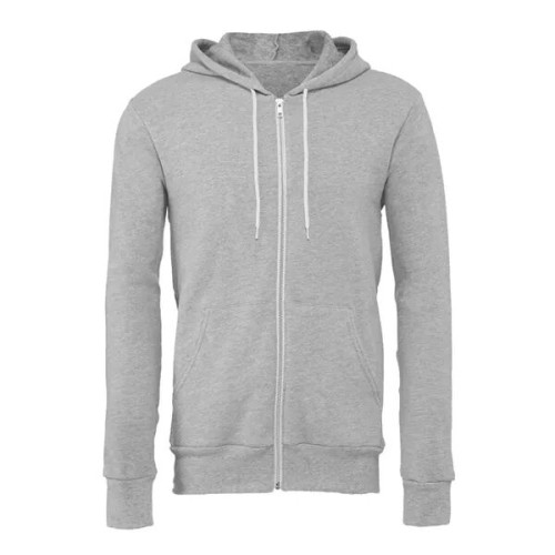 BELLA + CANVAS Unisex Sponge Fleece Full-Zip Hoodie Sweat...