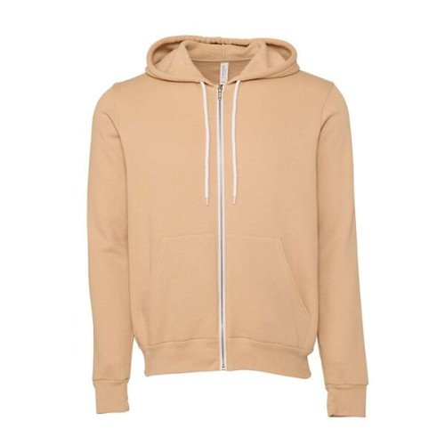 BELLA + CANVAS Unisex Sponge Fleece Full-Zip Hoodie Sweat...