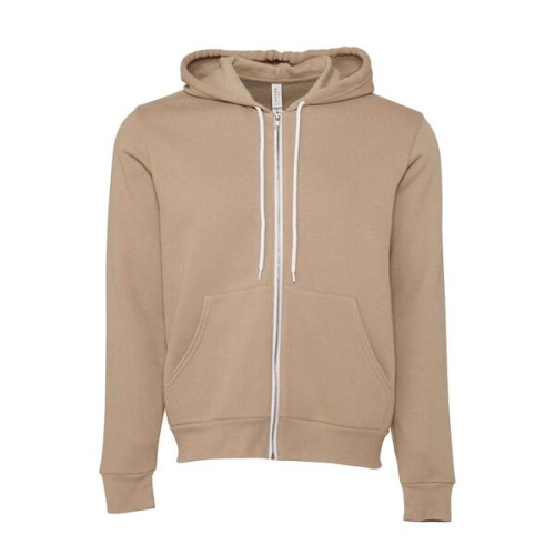 BELLA + CANVAS Unisex Sponge Fleece Full-Zip Hoodie Sweat...