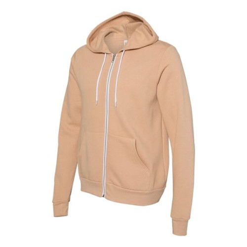 BELLA + CANVAS Unisex Sponge Fleece Full-Zip Hoodie Sweat...