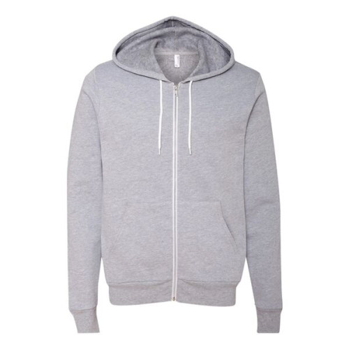 BELLA + CANVAS Unisex Sponge Fleece Full-Zip Hoodie Sweat...