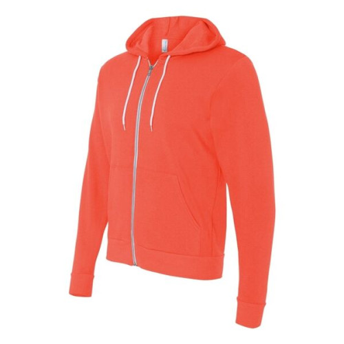 BELLA + CANVAS Unisex Sponge Fleece Full-Zip Hoodie Sweat...