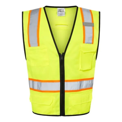 Kishigo Unisex 6 Pocket Contrast Class 2 Vest