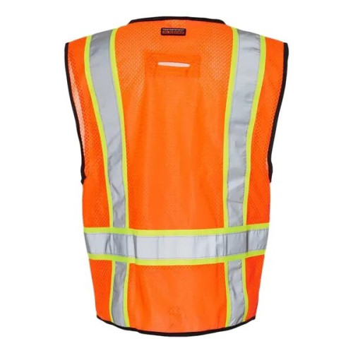 Kishigo Unisex 6 Pocket Contrast Class 2 Vest