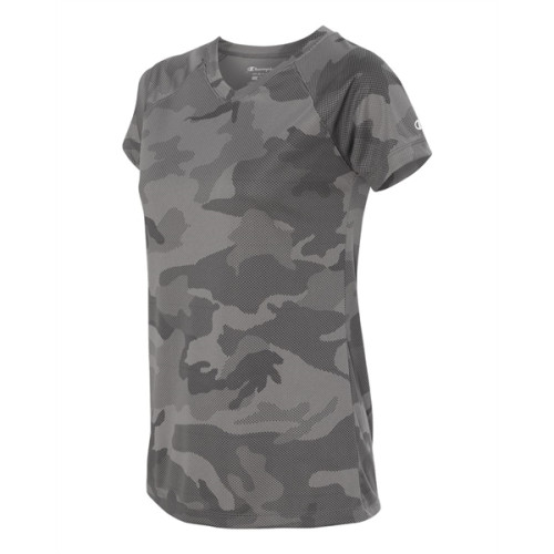 Champion Double Dry Women's V-Neck Performance T-Shirt