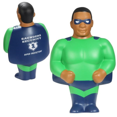 African American Super Hero Stress Reliever