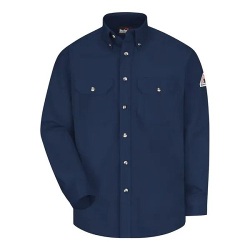 Bulwark Men's Dress Uniform Shirt - Excel FR ComforTouch ...
