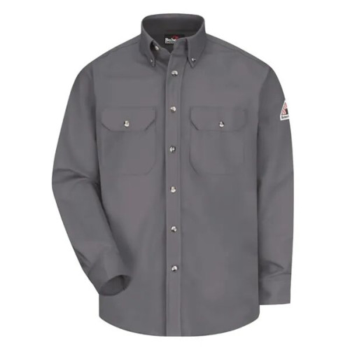 Bulwark Men's Dress Uniform Shirt - Excel FR ComforTouch ...