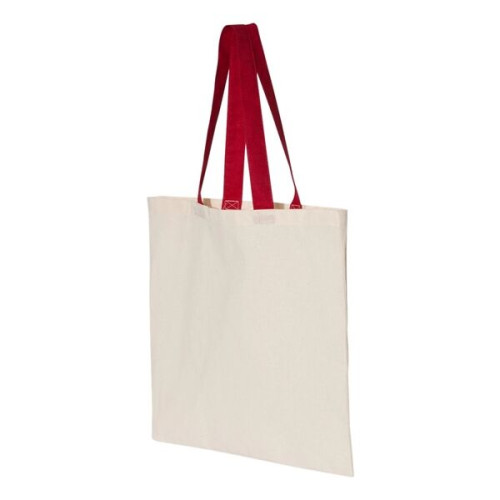 OAD Contrast-Color Handle Tote