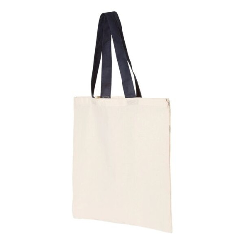 OAD Contrast-Color Handle Tote