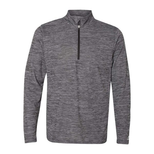 Russell Athletic Men's Striated Quarter-Zip Pullover