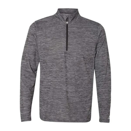 Russell Athletic Men's Striated Quarter-Zip Pullover