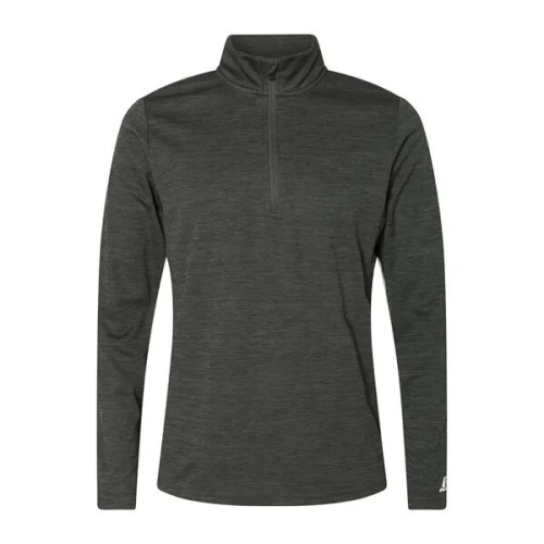 Russell Athletic Men's Striated Quarter-Zip Pullover
