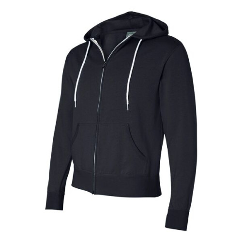 Independent Trading Co. Unisex Lightweight Full-Zip Hoode...