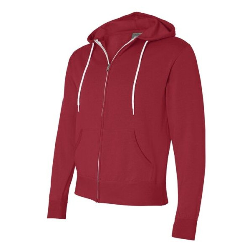 Independent Trading Co. Unisex Lightweight Full-Zip Hoode...