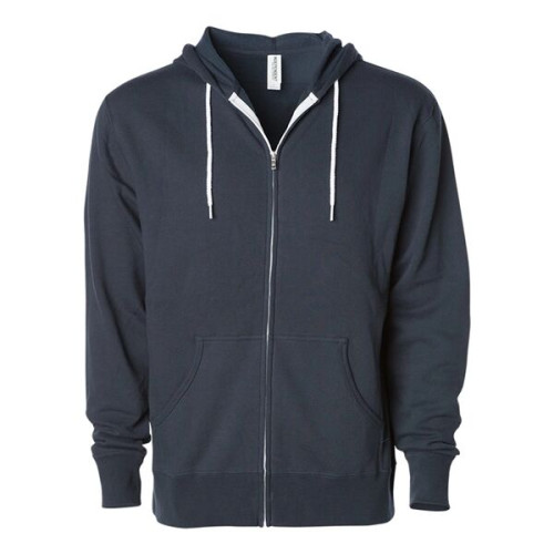 Independent Trading Co. Unisex Lightweight Full-Zip Hoode...