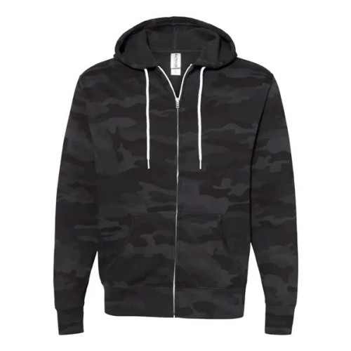 Independent Trading Co. Unisex Lightweight Full-Zip Hoode...