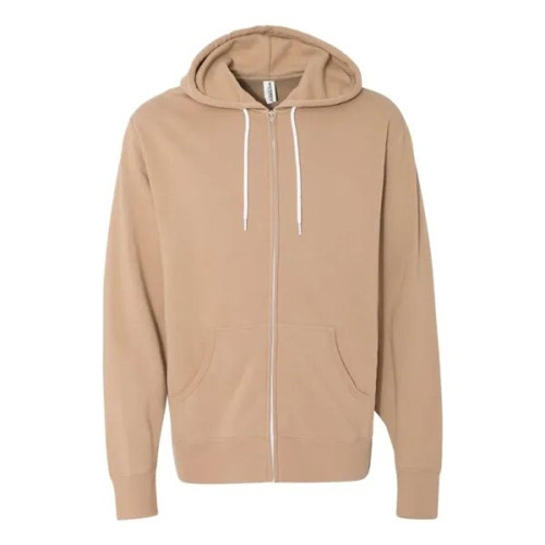 Independent Trading Co. Unisex Lightweight Full-Zip Hoode...