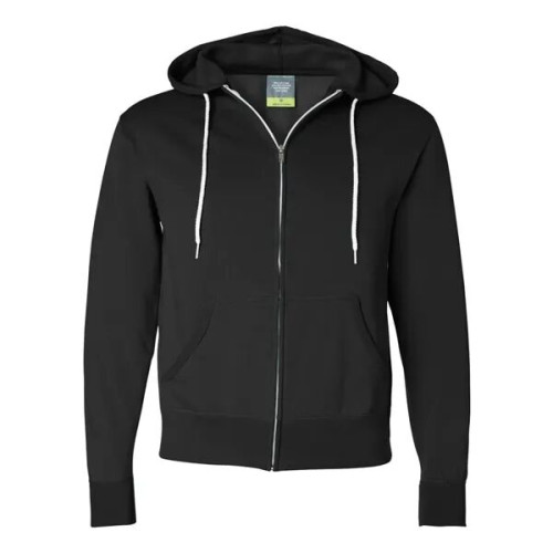 Independent Trading Co. Unisex Lightweight Full-Zip Hoode...
