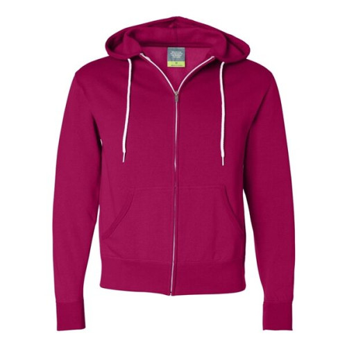 Independent Trading Co. Unisex Lightweight Full-Zip Hoode...