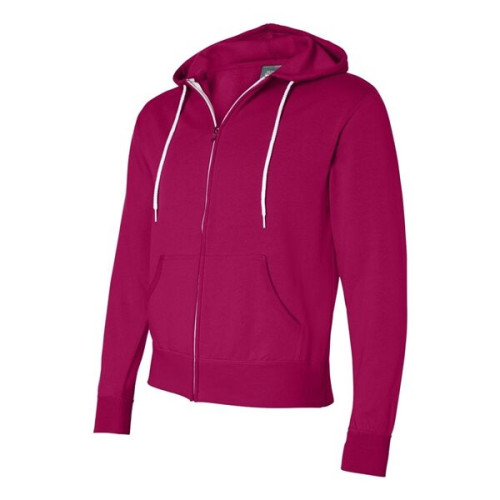 Independent Trading Co. Unisex Lightweight Full-Zip Hoode...