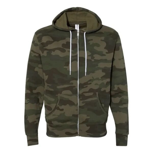 Independent Trading Co. Unisex Lightweight Full-Zip Hoode...