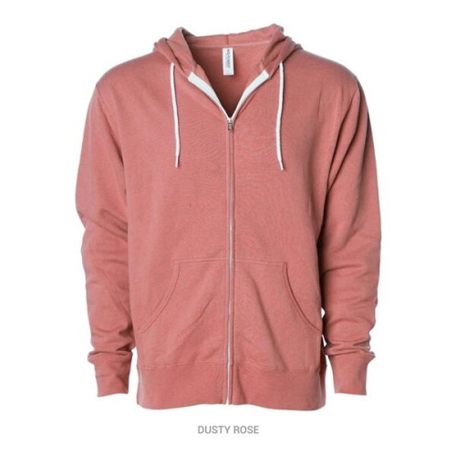 Independent Trading Co. Unisex Lightweight Full-Zip Hoode...