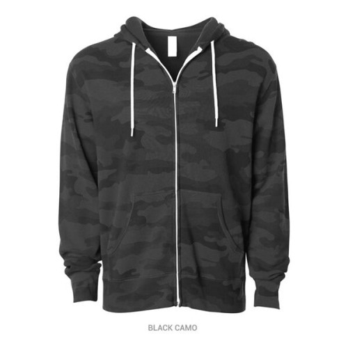 Independent Trading Co. Unisex Lightweight Full-Zip Hoode...