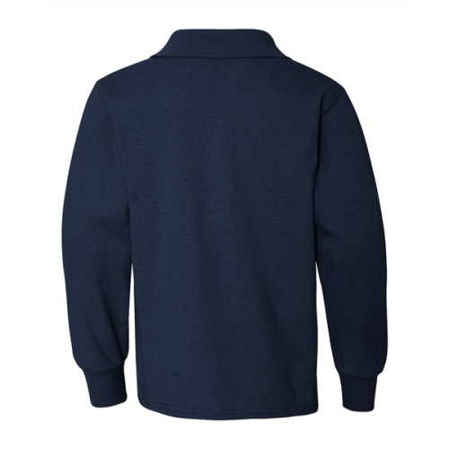 JERZEES SpotShield™ Youth Long Sleeve Polo