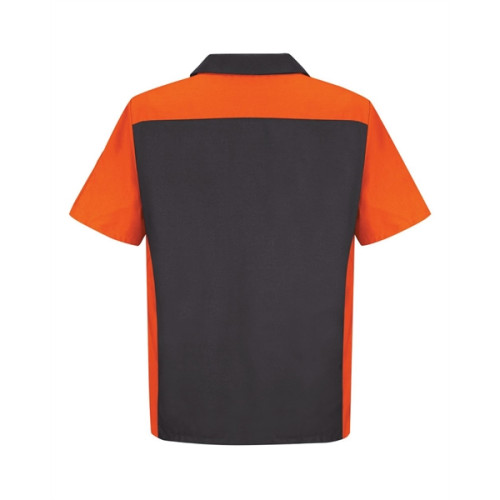 Red Kap Short Sleeve Automotive Crew Shirt - Long Sizes