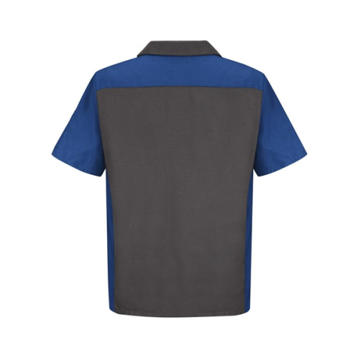 Red Kap Short Sleeve Automotive Crew Shirt - Long Sizes