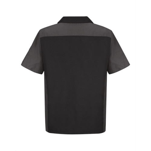Red Kap Short Sleeve Automotive Crew Shirt - Long Sizes