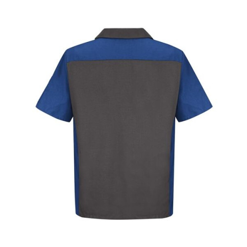 Red Kap Short Sleeve Automotive Crew Shirt - Long Sizes