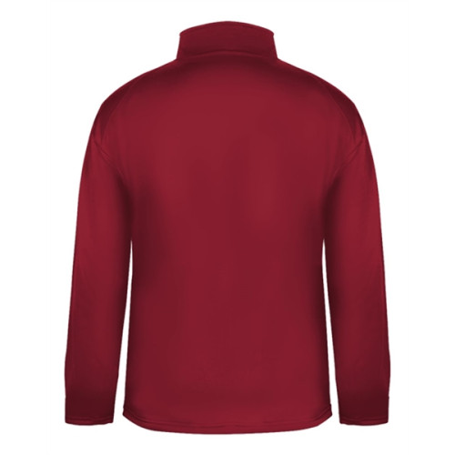 Badger Youth Quarter Zip Poly Fleece Pullover