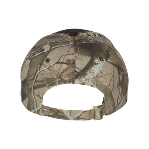 Kati Solid Front Camo Back Cap