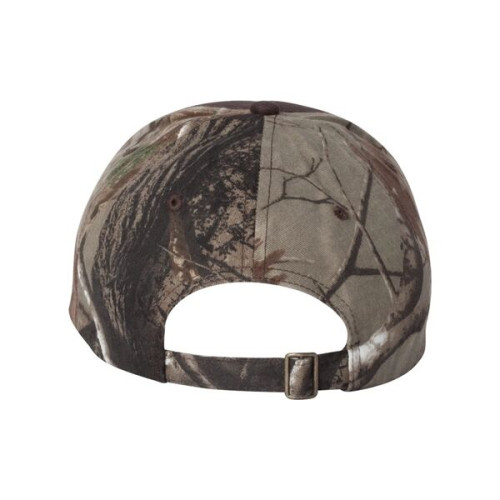 Kati Solid Front Camo Back Cap