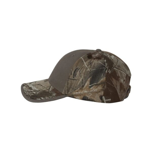 Kati Solid Front Camo Back Cap