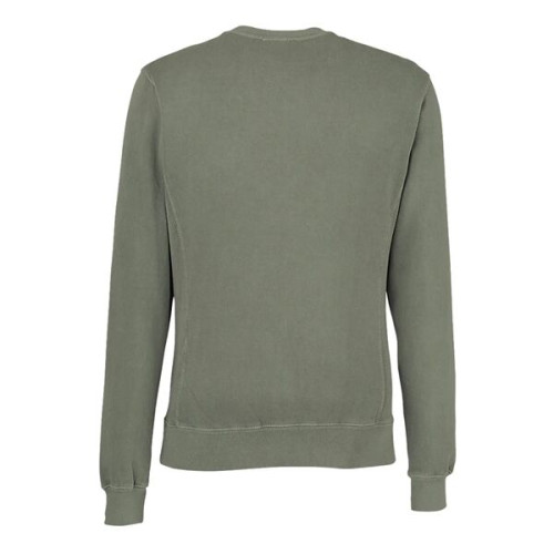 J. America Unisex Pigment-Dyed Fleece Crewneck Sweatshirt
