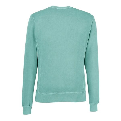 J. America Unisex Pigment-Dyed Fleece Crewneck Sweatshirt