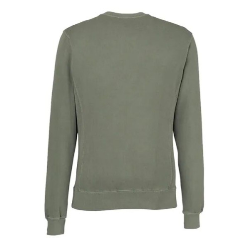 J. America Unisex Pigment-Dyed Fleece Crewneck Sweatshirt